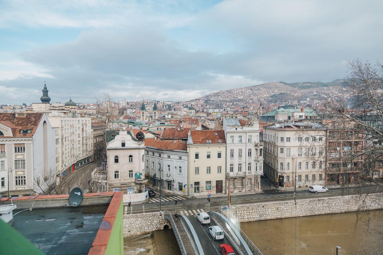 Ferienwohnung Amazing Penthouse Old Town Sarajevo Exterior foto