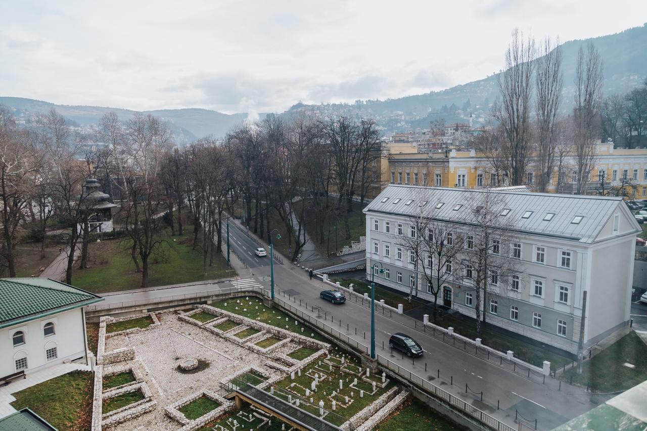 Ferienwohnung Amazing Penthouse Old Town Sarajevo Exterior foto